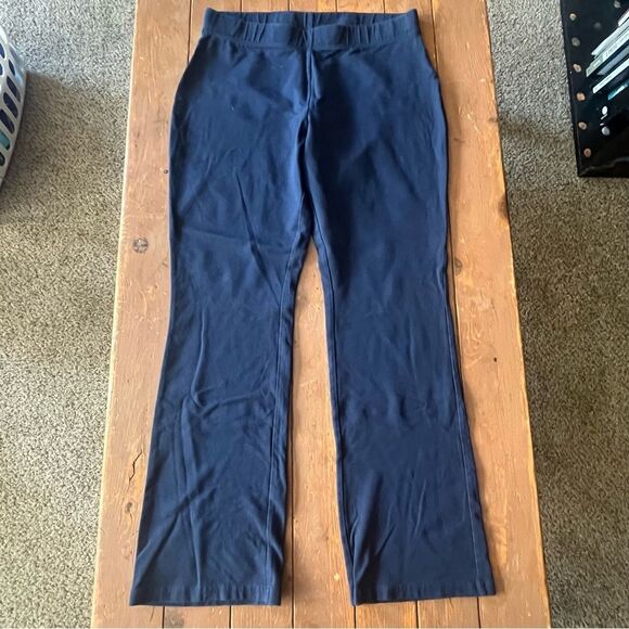 LAND'S END Women's Straight Leg Elastic Waist Lounge Pants - Picture 1 of 7